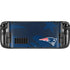 NFL New England Patriots Double Vision Steam Deck Handheld Gaming Computer Skin